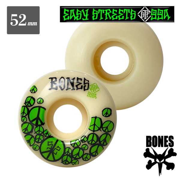 【BONES WHEEL】STF Easy Streets Peace Standard "V1" - 52mm/99A