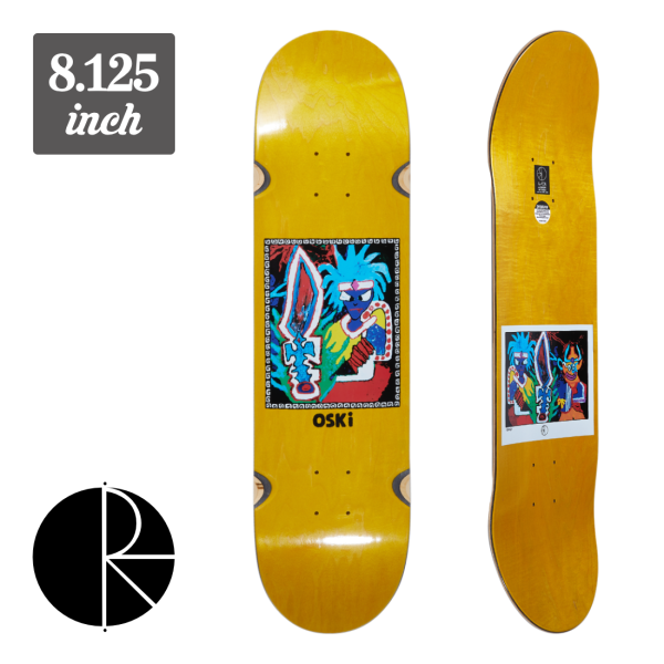 8.125】POLAR SKATE CO. - Tribal Chief Wheel Wells 