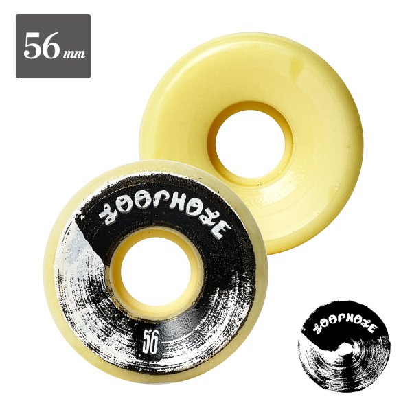 【LOOPHOLE WHEEL】Brush "V Shape" - 56mm