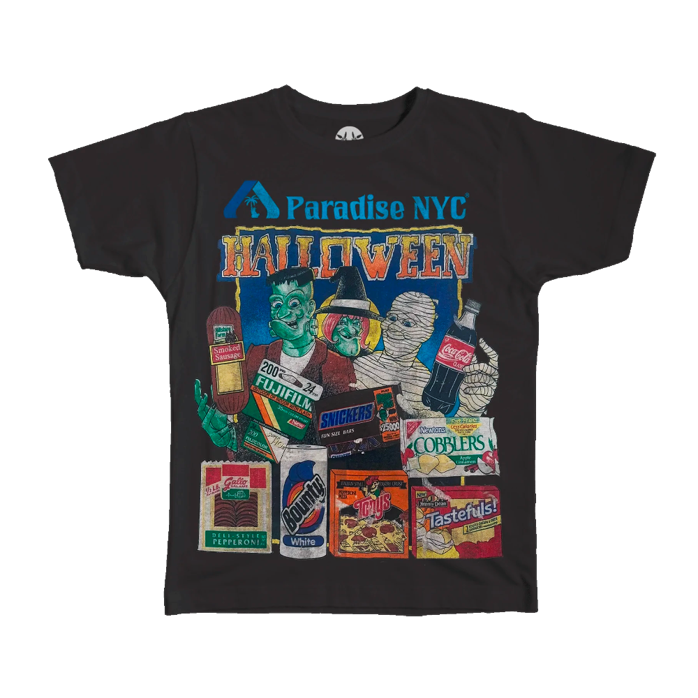 【PARADIS3】Albertson's Halloween Tee - Black