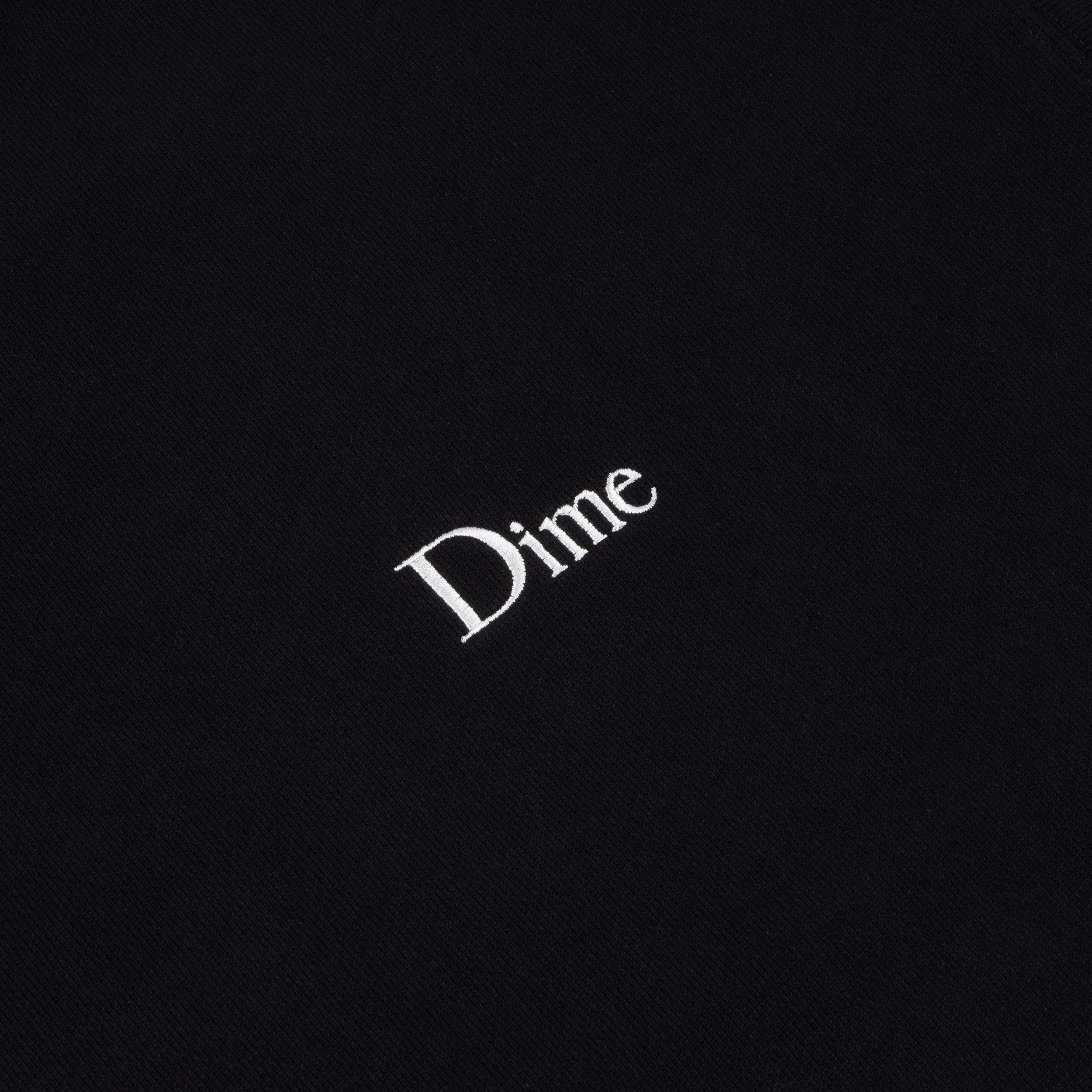 【Dime】Classic Small Logo Hoodie - Black