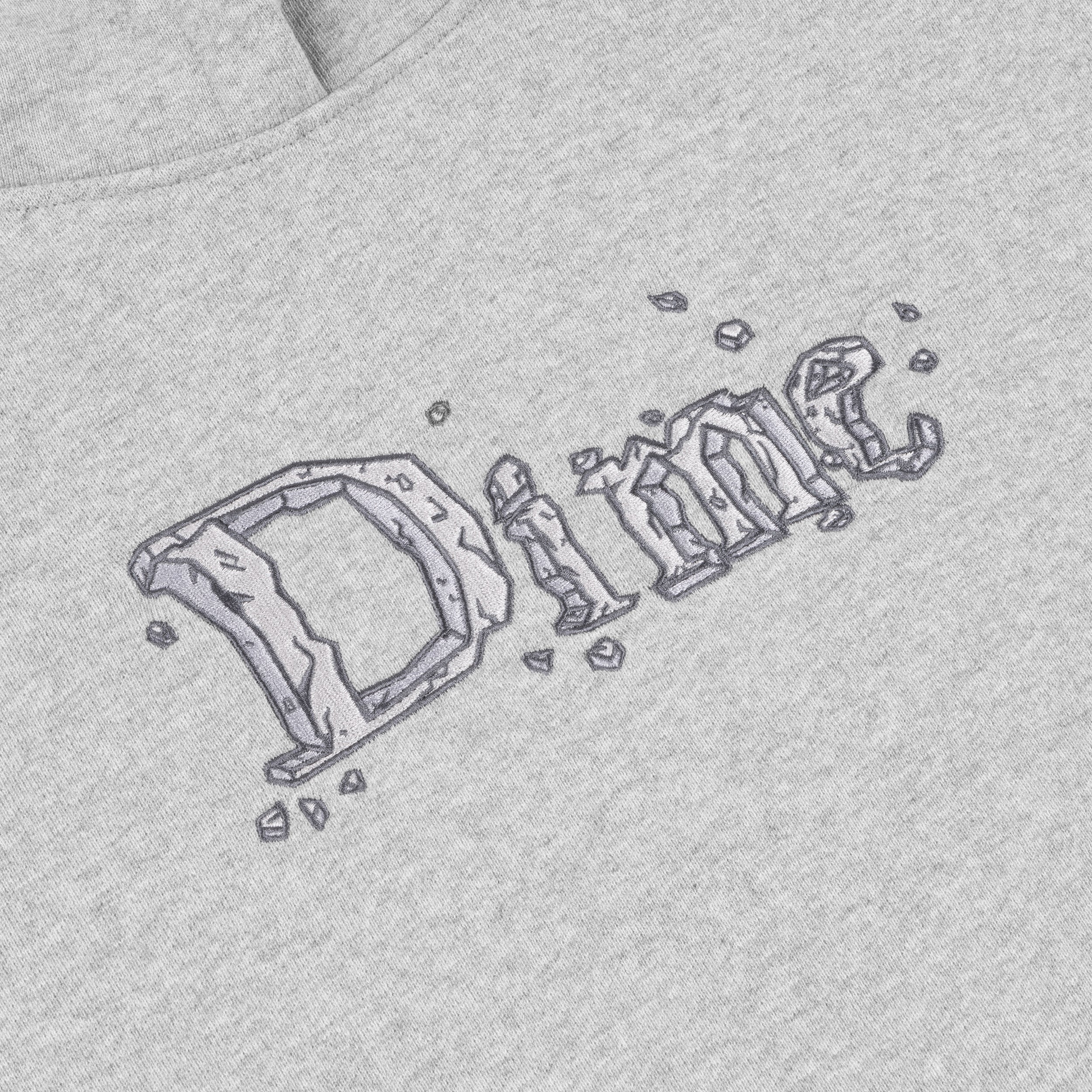 【Dime】Classic Stone Hoodie - Heather Gray