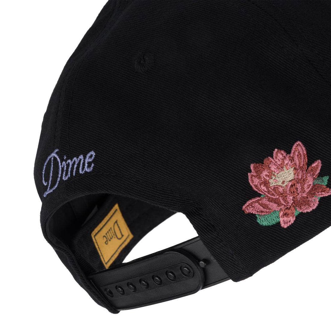 【Dime】Lotus Full Fit Cap - Black