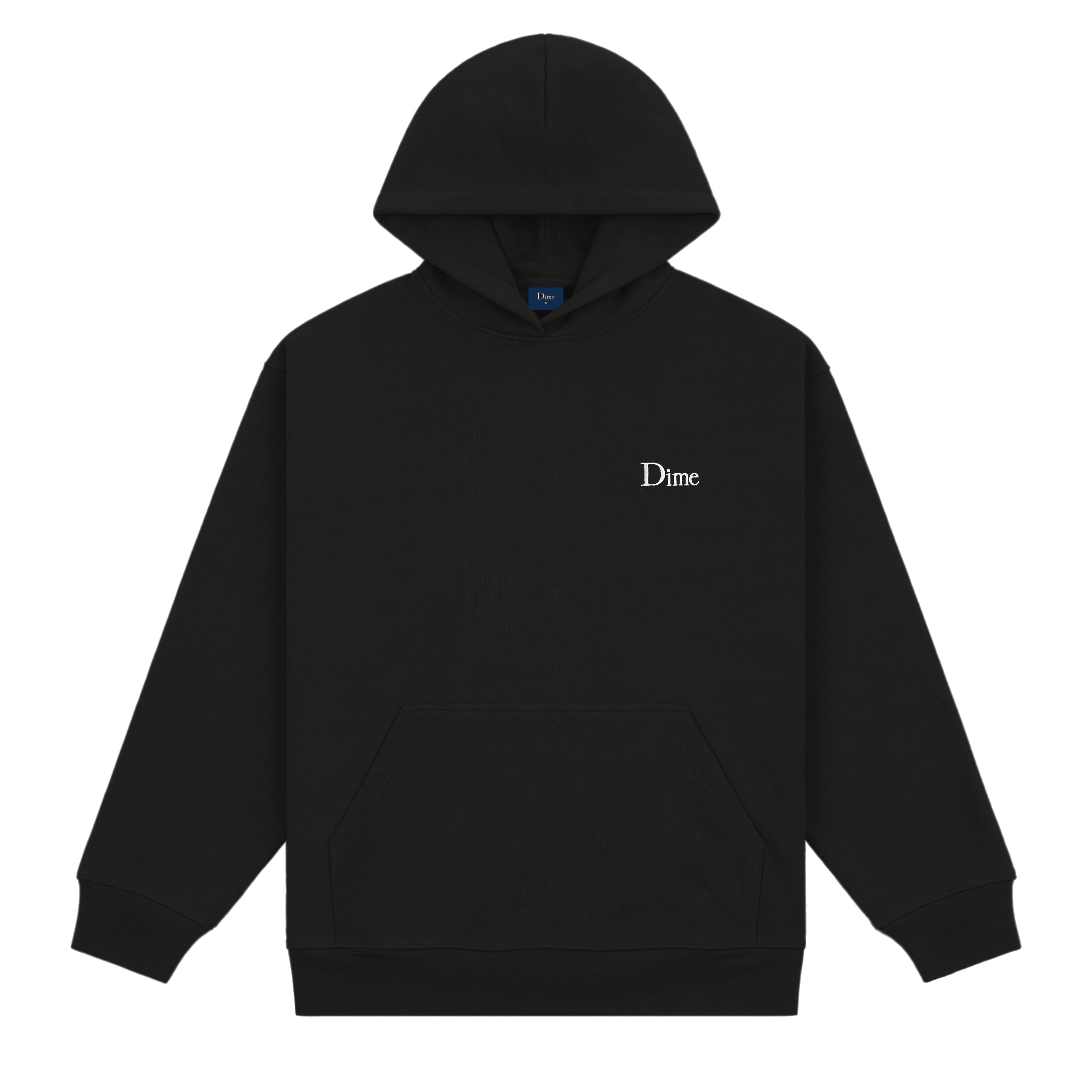 【Dime】Classic Small Logo Hoodie - Black