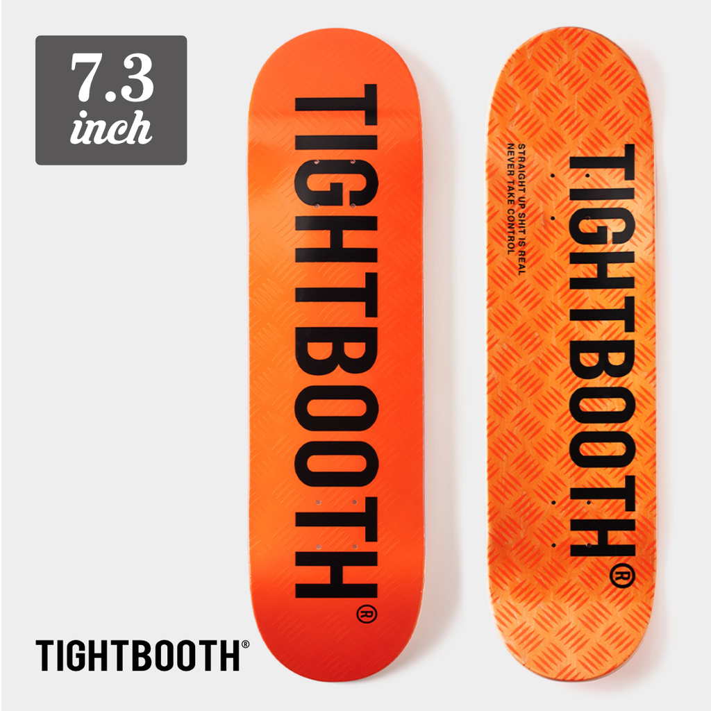 スケートボード TIGHTBOOTH - LOGO CRUISER DECK - 7.8\" スケートボード TIGHTBOOTH - LOGO CRUISER DECK - 7.8