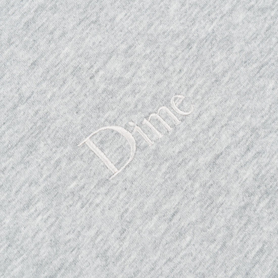 【Dime】Classic Small Logo Tee - Heather gray