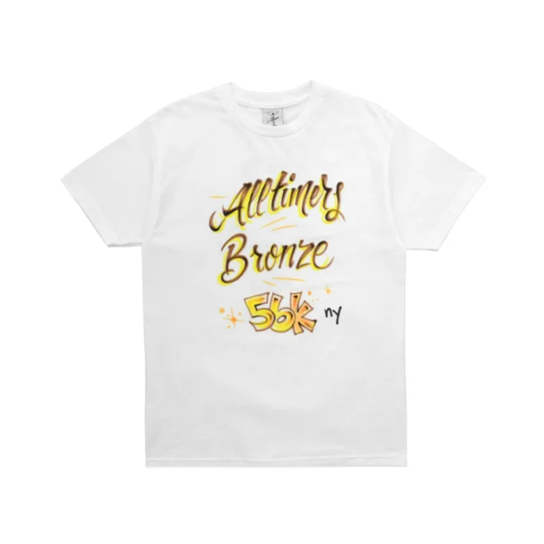 【ALLTIMERS】Bronze 56K Tee - White