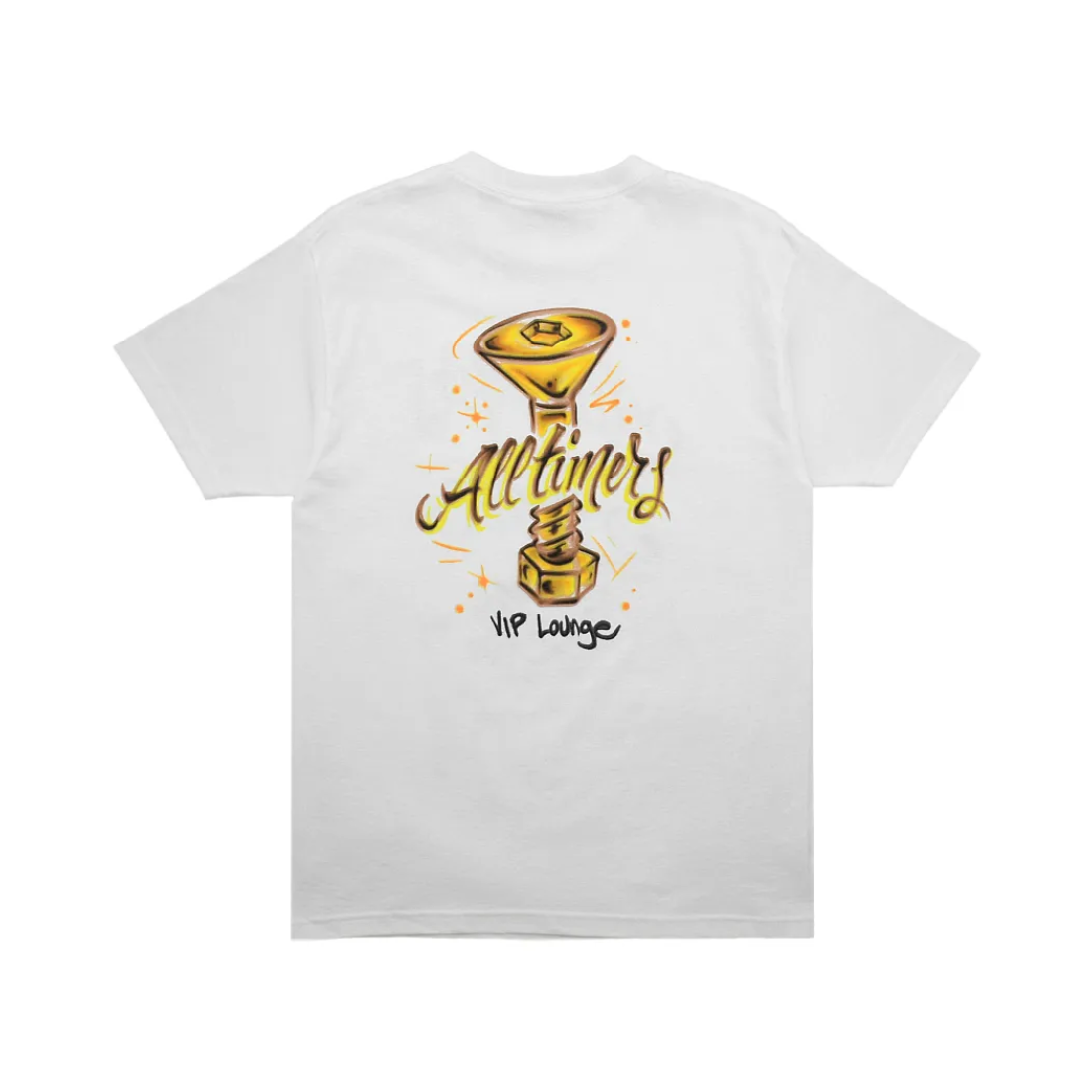 【ALLTIMERS】Bronze 56K Tee - White