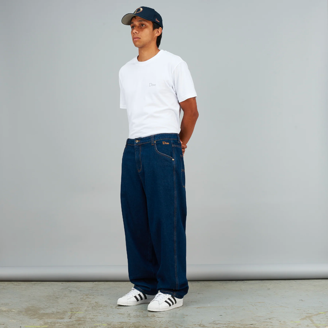 Dime Baggy Denim Pants/INDIGO デニムパンツ-S Dime】Baggy Denim Pants - Indigo