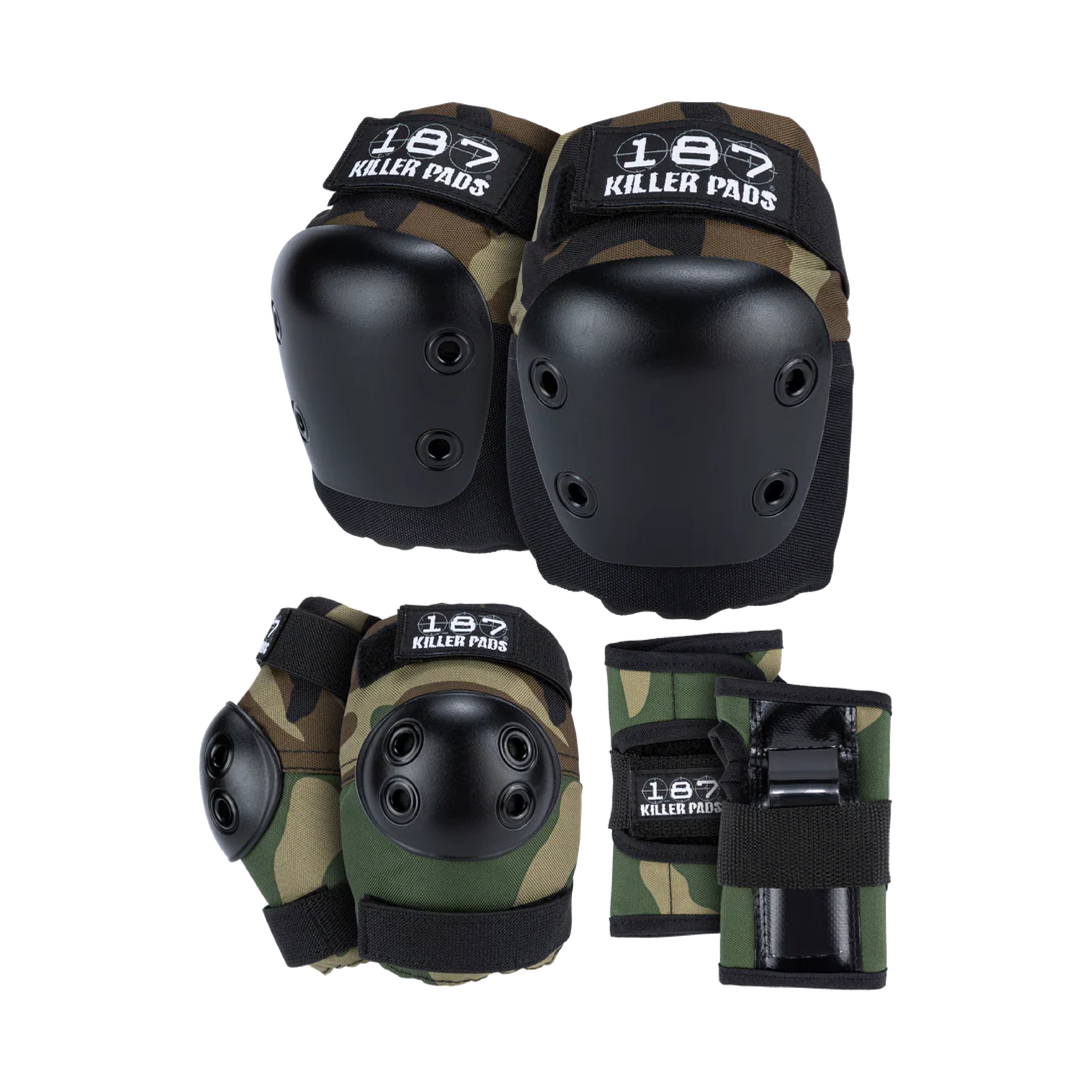 【187 Killer Pads 】JR Six Pack - Camo