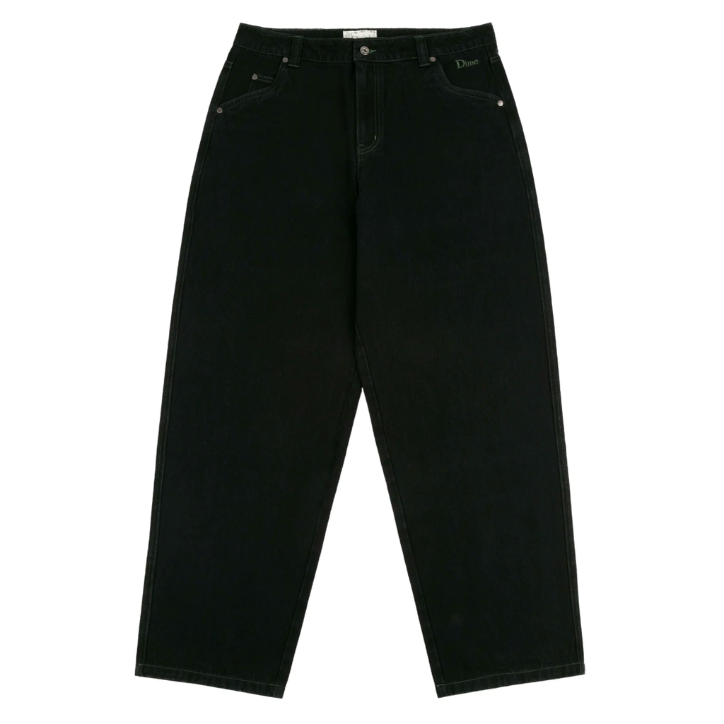 Dime】Baggy Denim Pants - Black