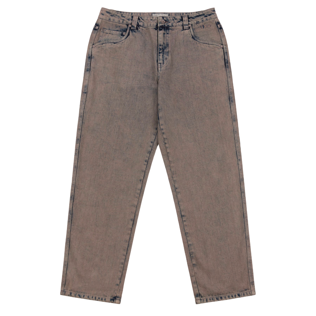 【Dime】Classic Relaxed Denim Pants - Overdyed taupe