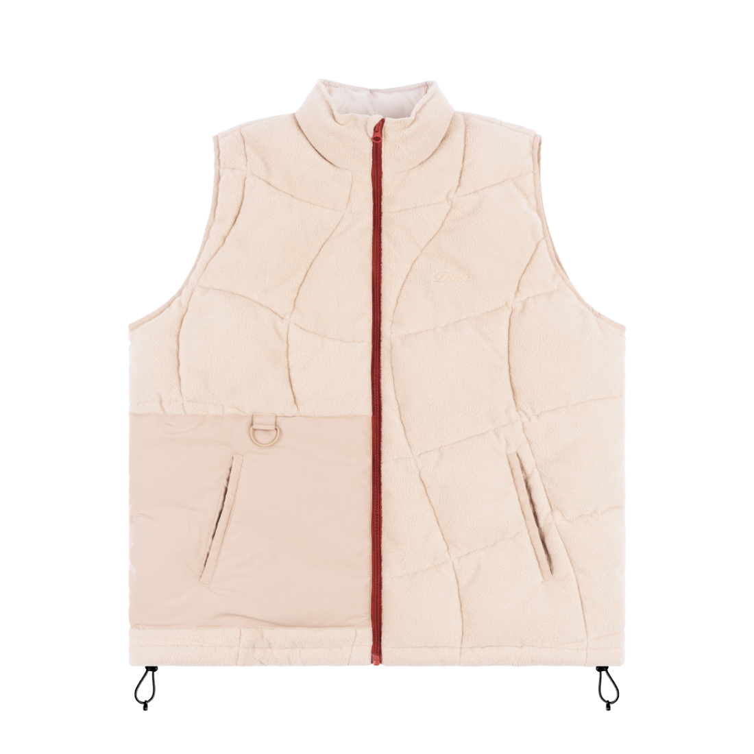 【Dime】Sleeveless Puffer - Tan