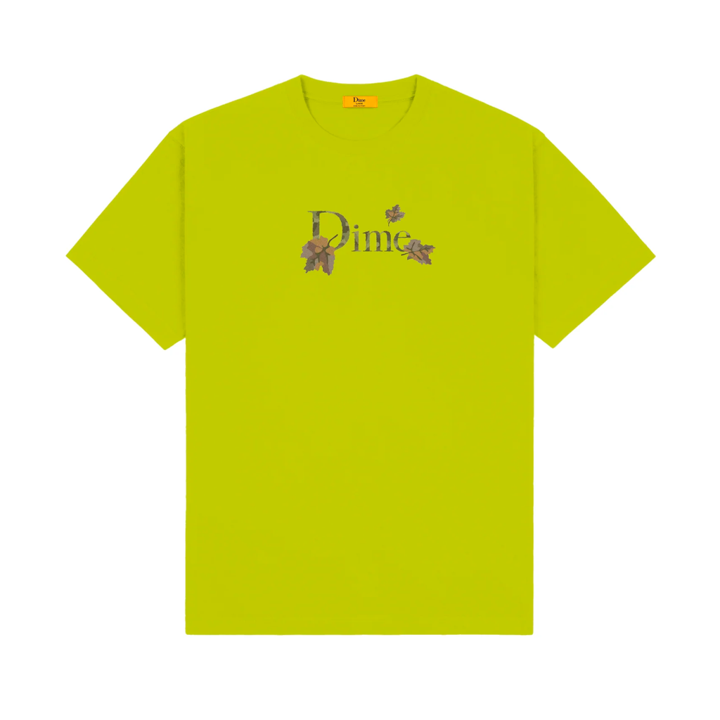関税送料込み【DIME】Classic Leafy T-Shirt (Olive) Dime】Classic Leafy Tee - Olive
