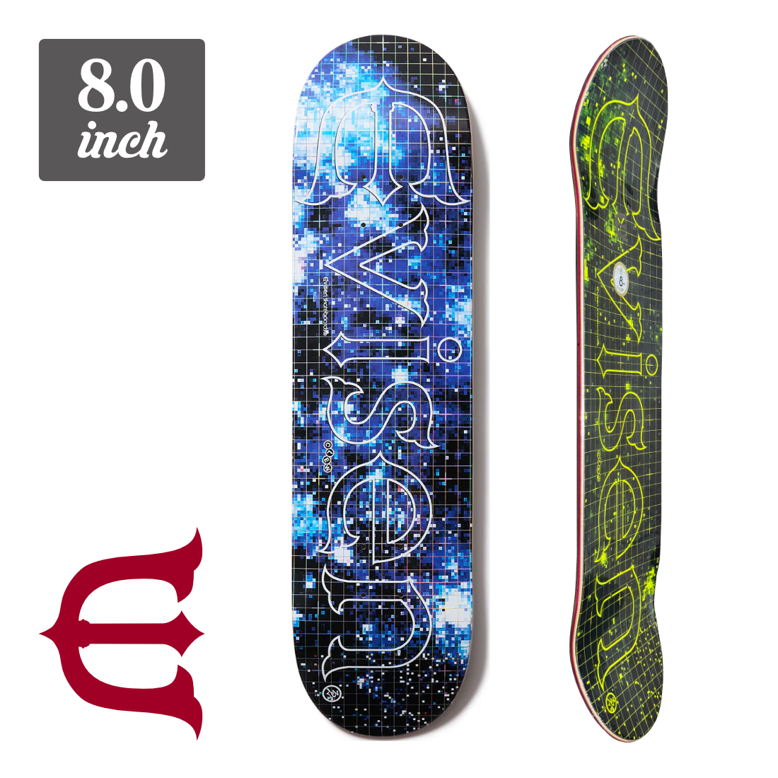 【8.0】Evisen Skateboards - EVI-LOGO COSMO CAMO