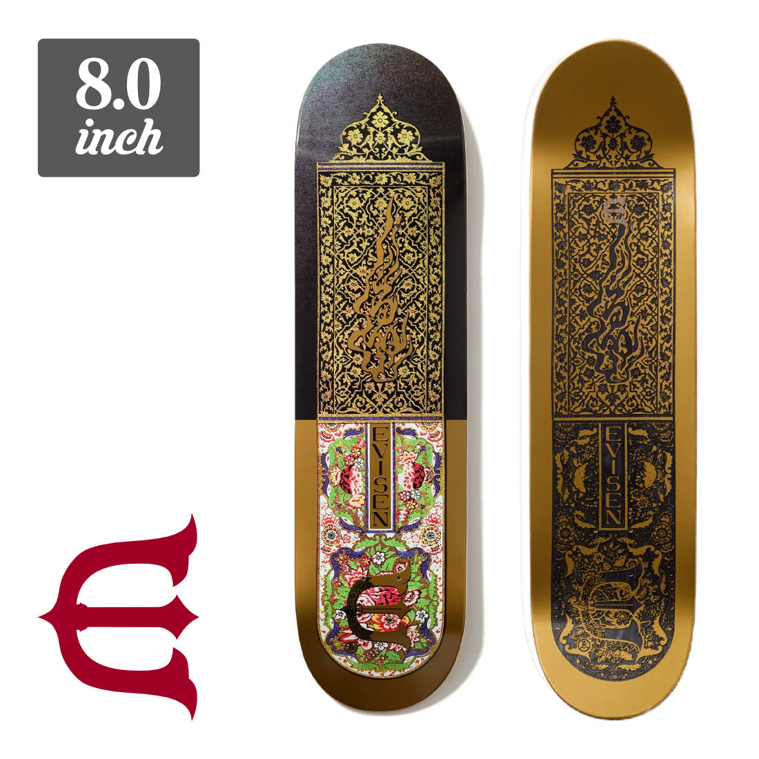 【8.0】Evisen Skateboards - Ancient Flora