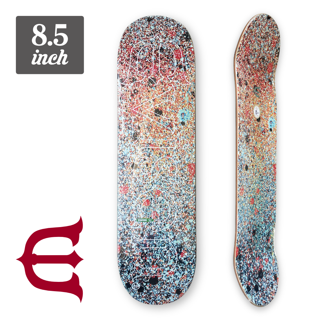 【8.5】Evisen Skateboards - Drip Logo2
