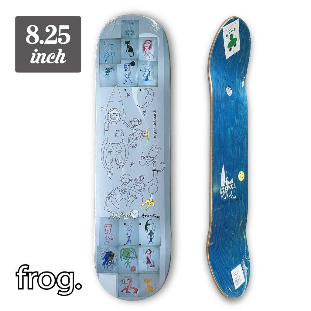8.125】Frog Skateboards - Krazy Frankie Pro Deck 8.125】Frog Skateboards - Krazy Frankie Pro Deck