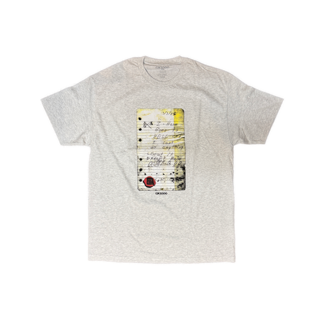 【GX1000】Raise In Hell Tee - Gray
