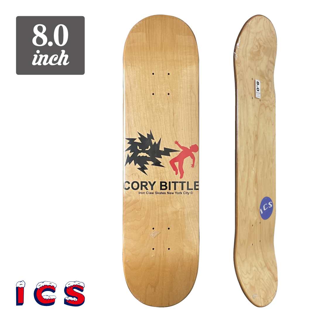 【8.0】Iron Claw skates - Cory Bittle