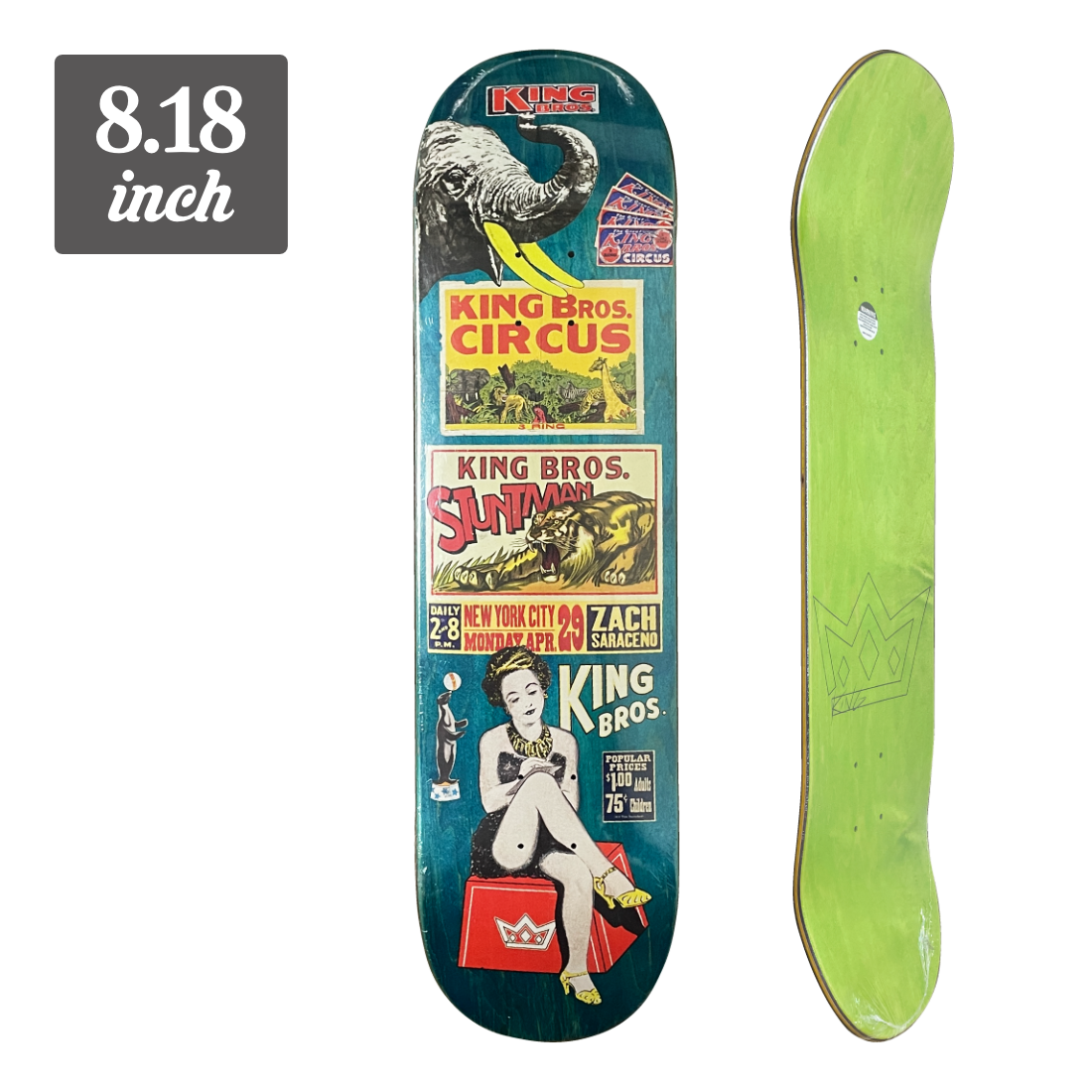 【8.18】King Skateboards - Bros "Zach Saraceno"