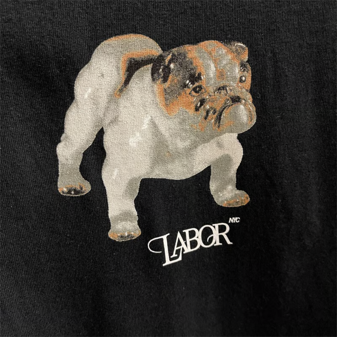 【LABOR】Bulldog Tee - Black