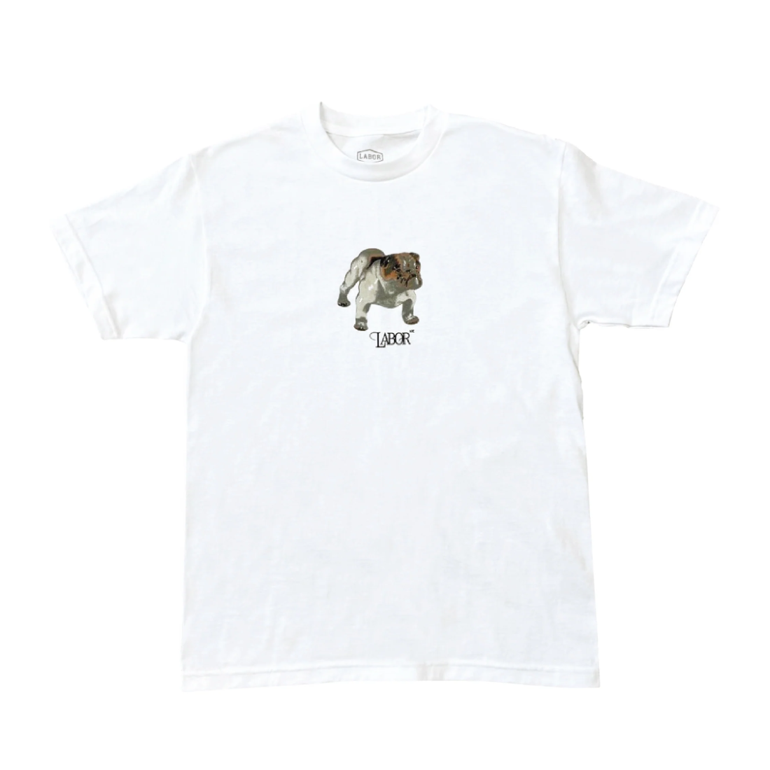 【LABOR】Bulldog Tee - White