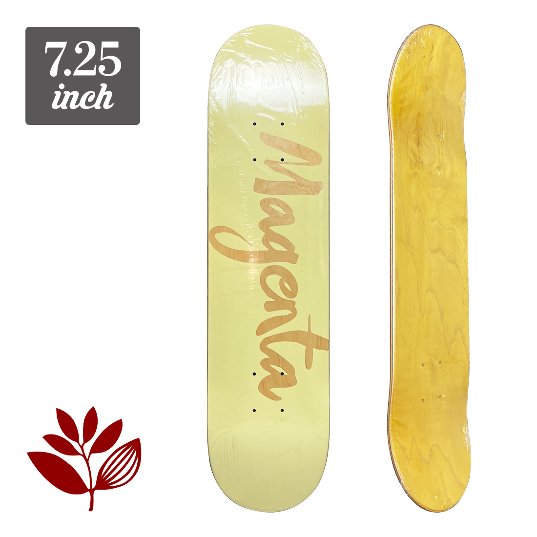 (子供用)【7.25】Magenta Skateboards - Team Brush Yellow