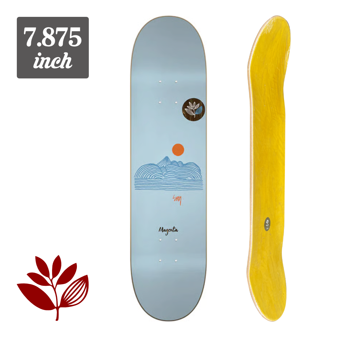 【7.875】Magenta Skateboards - Solstice "Soy Panday"