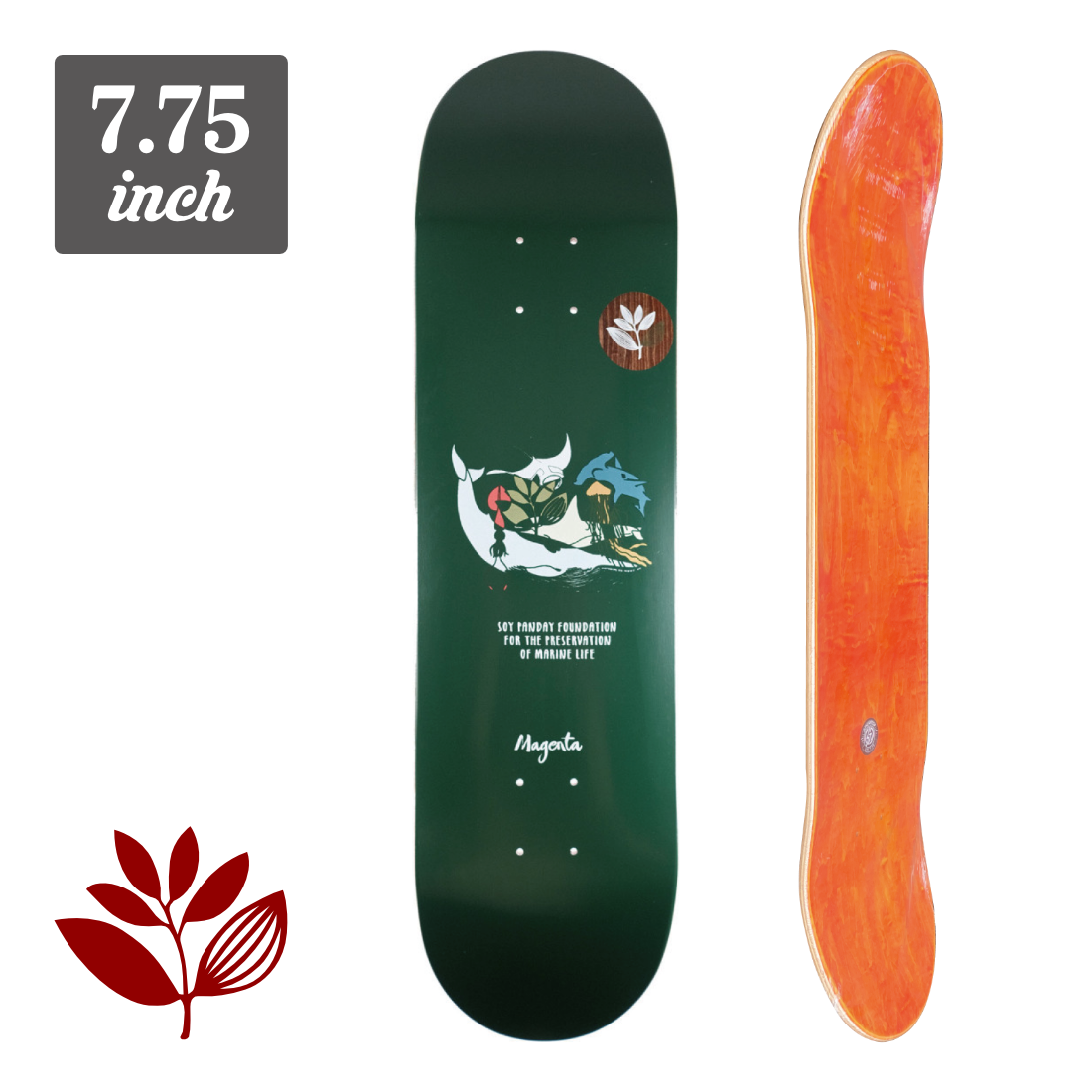 【7.75】Magenta Skateboards - Deep "Soy Panday"