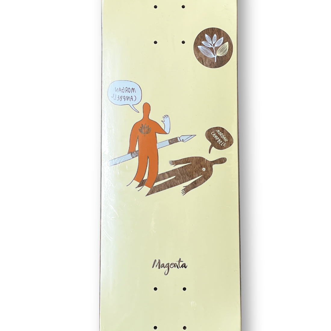 【8.0】Magenta Skateboards - Paper Cut "Morgan Campbell"