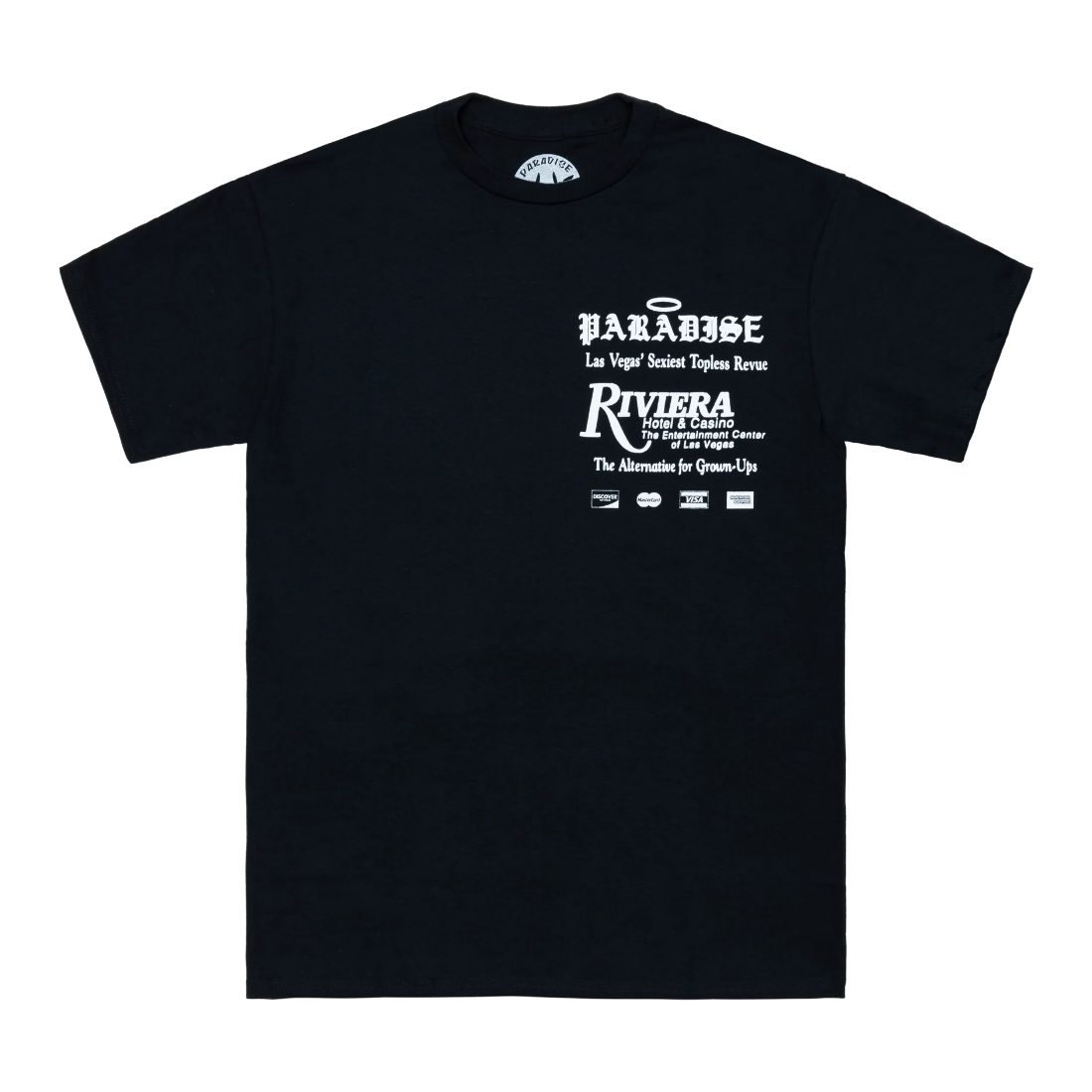 【PARADIS3】No Ifs Ands Or... Tee - Black