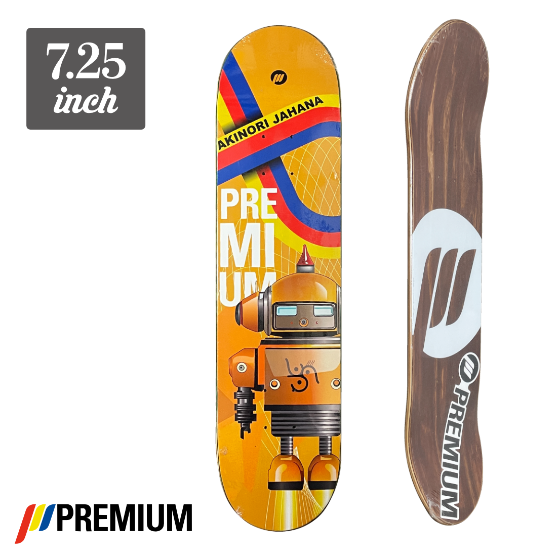 (子供用)【7.25】Premium Skateboards - Atom Bot