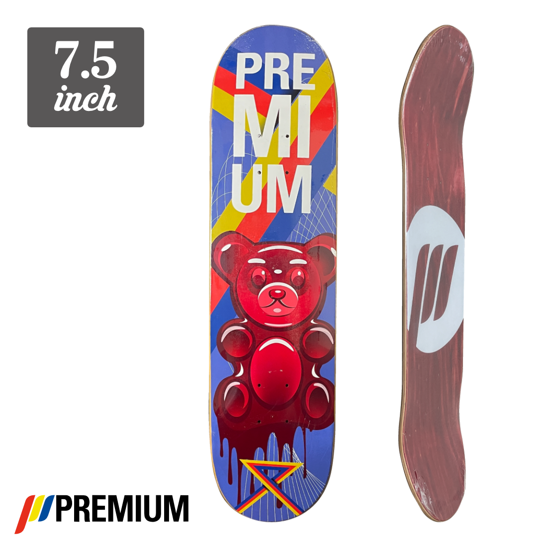 (子供用)【7.5】Premium Skateboards - Bloody Gummy
