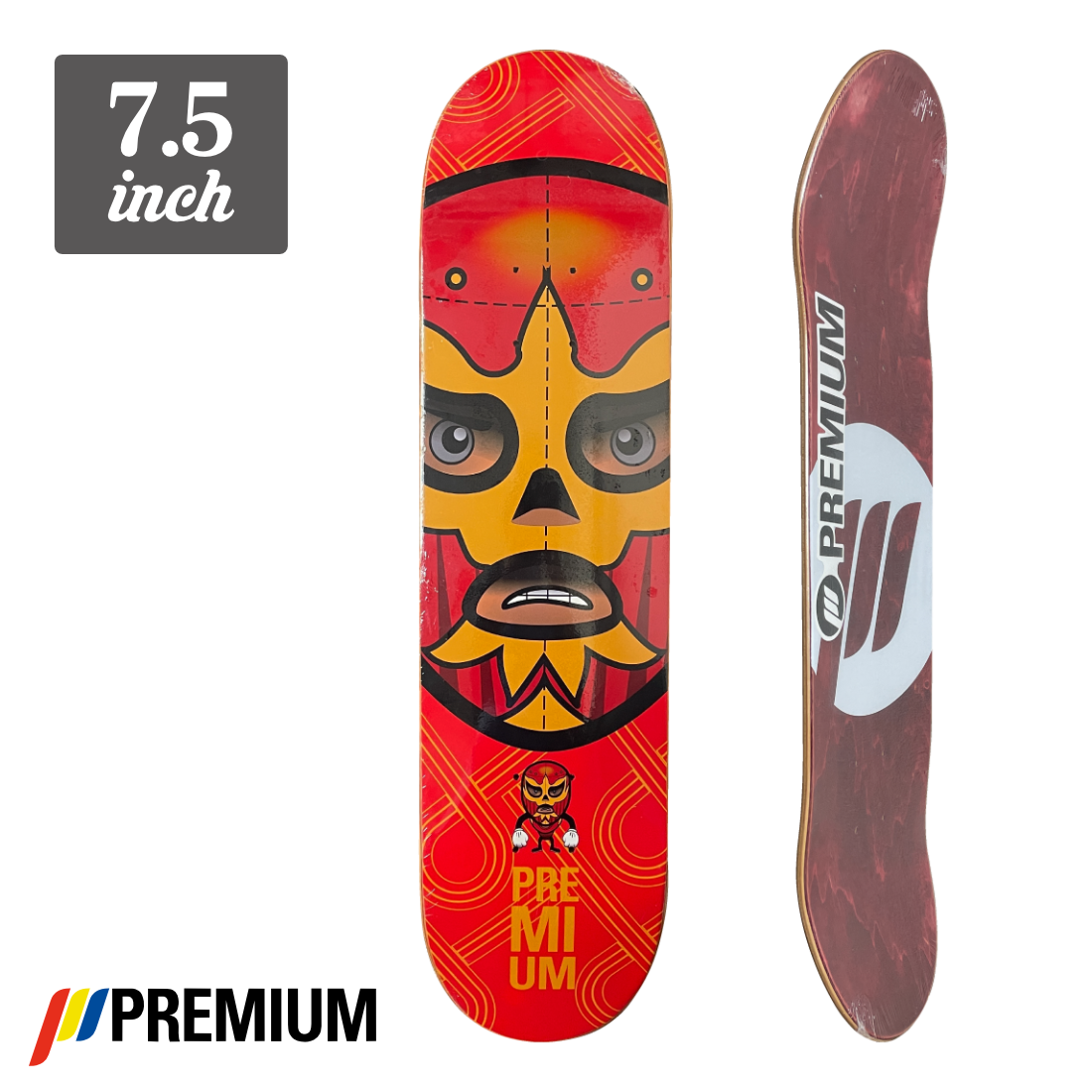 (子供用)【7.5】Premium Skateboards - Mask Outlaw