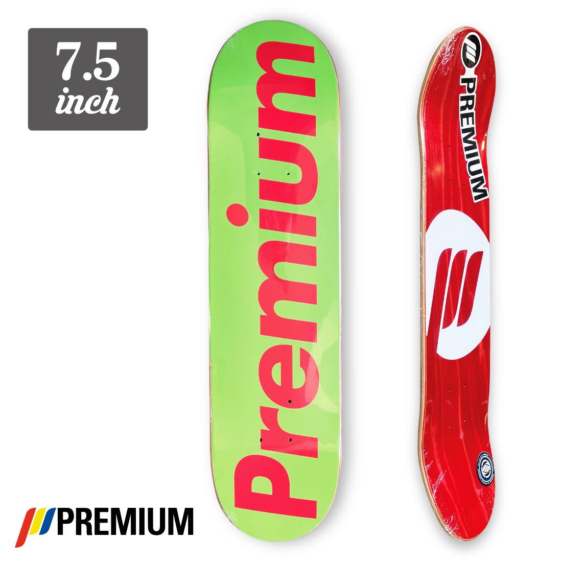 (子供用)【7.5】Premium Skateboards - Premium "GreenAsh"