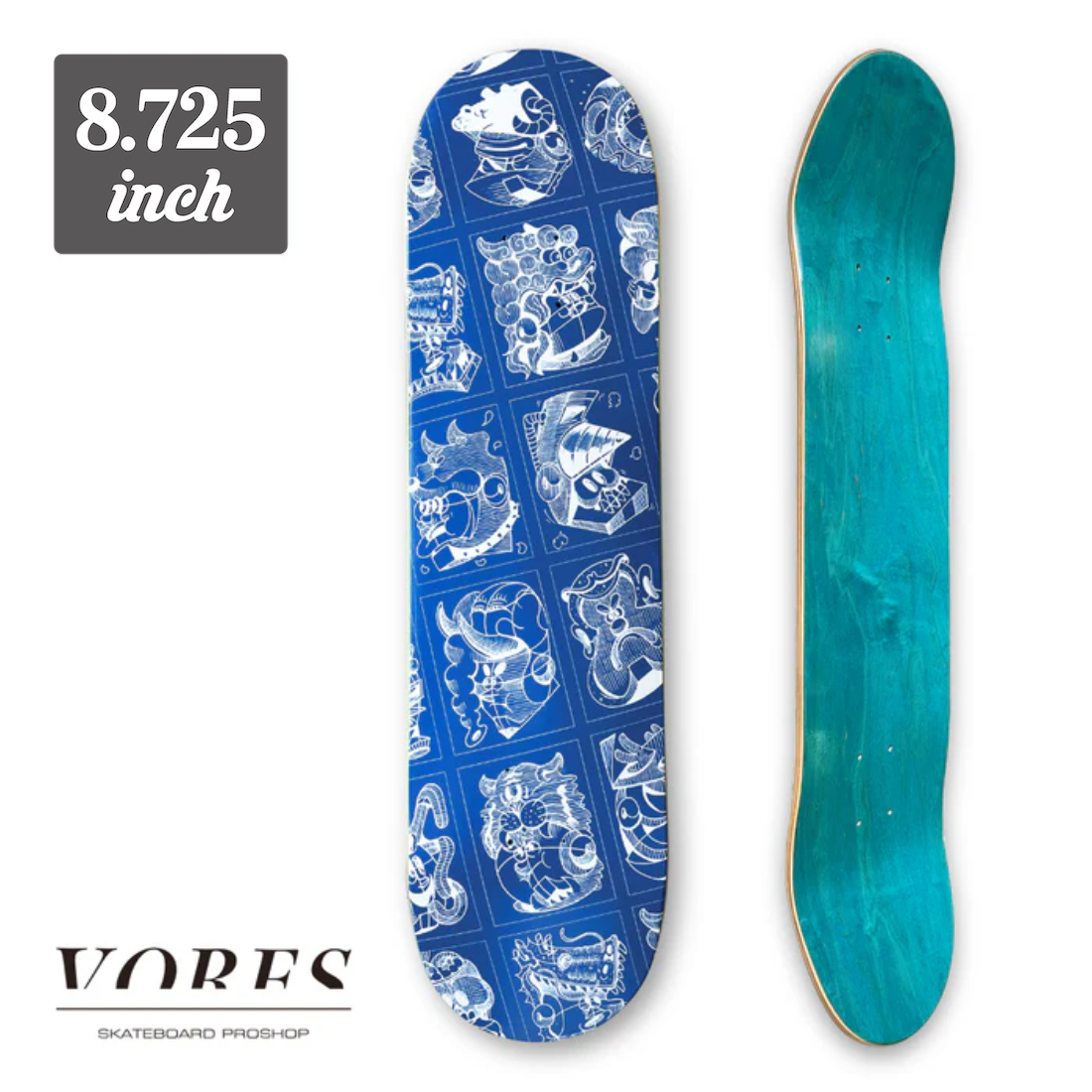 【8.725】VORES SKATESHOP - Shutie "Blue"