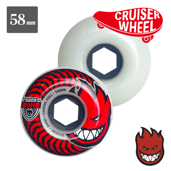 SPITFIRE WHEEL】80HD Classic Full - 58mm/80D(クルージング用)