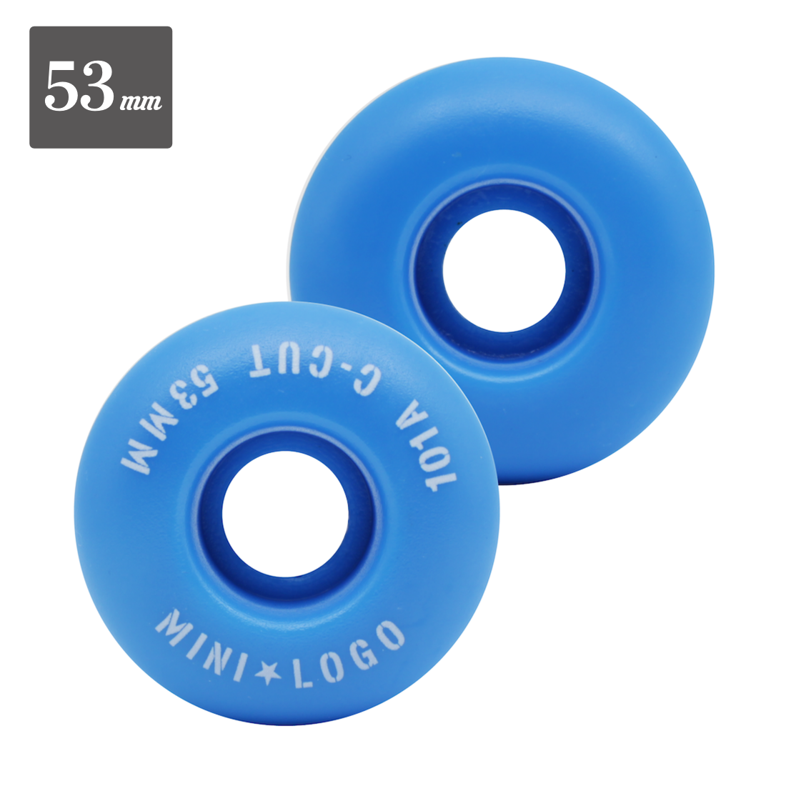 【MINI-LOGO】Wheel "Blue" - 53mm