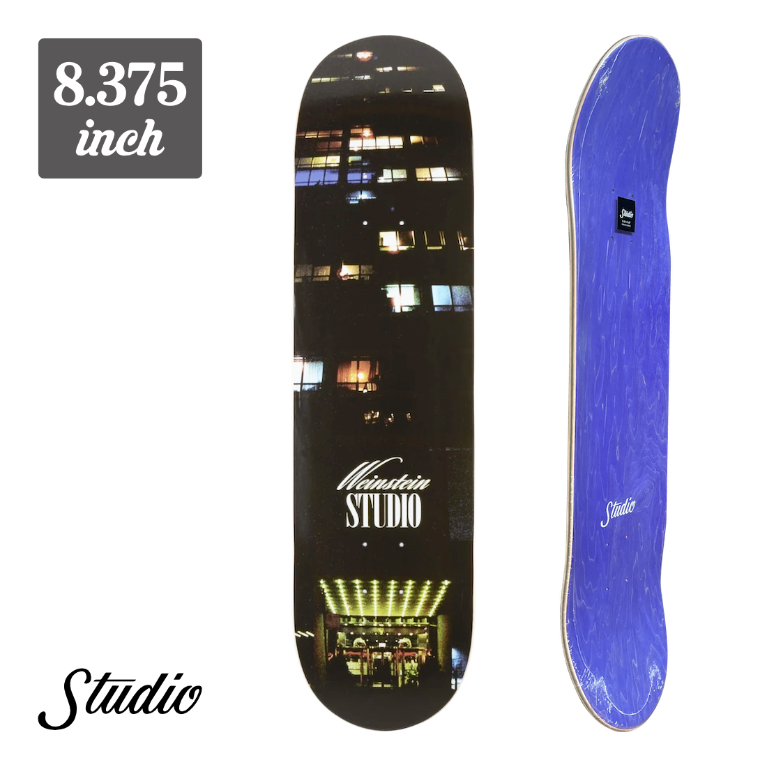 【8.375】Studio Skateboards - Astor Tower "Brett Weinstein"