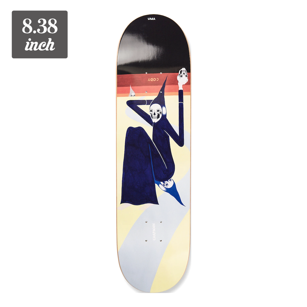 【新品未使用UMA Cody 8.1インチ スケートボードデッキ】 8.38】UMA - Colman ”Cody Chapman”