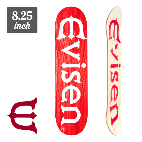 【8.25】Evisen Skateboards - Evi-Logo "Red"